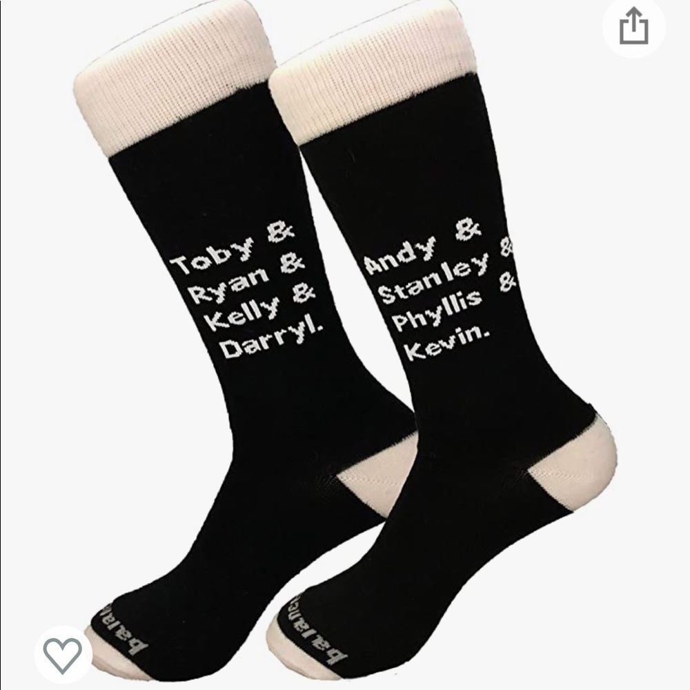 The Office socks by balanced co. Unisex